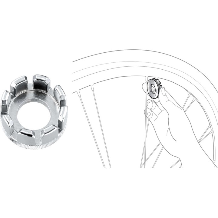 TOPEAK SPOKES KEY MULTISPOKE 51000