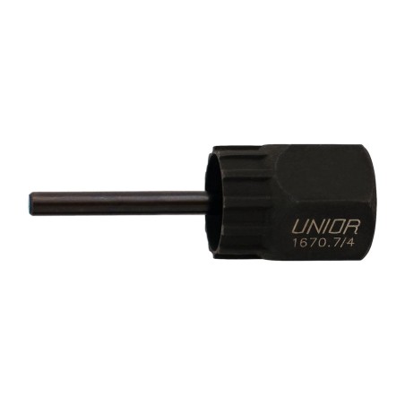 extractor de piñon con mango para cassette shimano