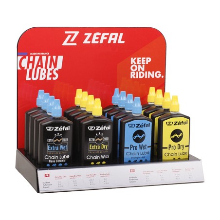 chain lubricants display