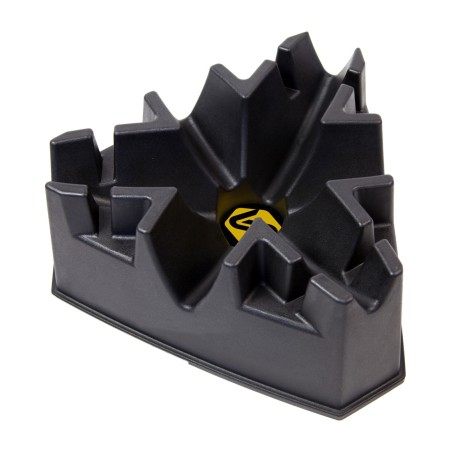 front wheel chock for roller climbing block