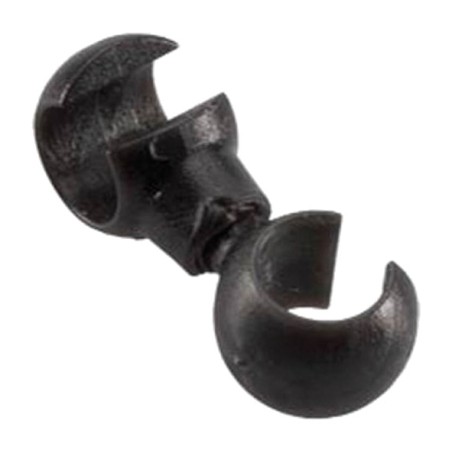 rotating brake-gearbox double cable clamp bracket (4u)