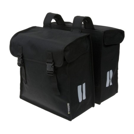 waterproof rear saddlebags with reflective and click closure mara xxl 47 l (36x16x45)