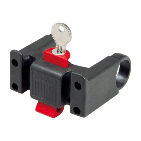 handlebar adapter holder with safety lock