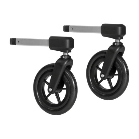 kit 2 stroller wheels for children trailer