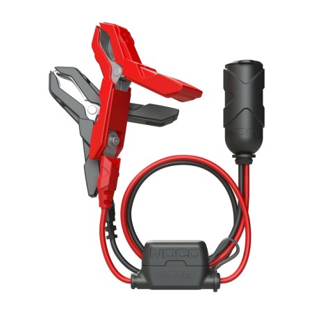 12v plug adapter with battery clips