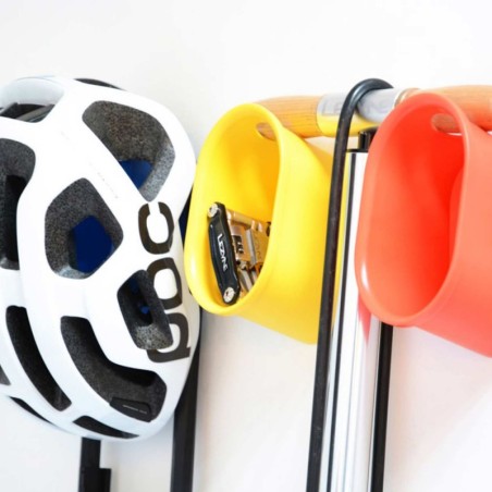 wall mount for bicycle accessories loop