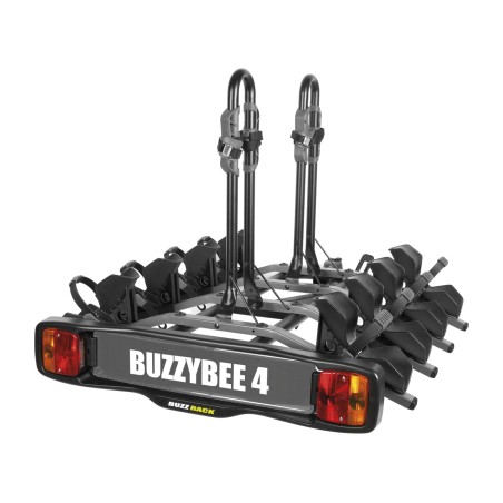 bicycle rack on hitch 4 bicycles buzzybee