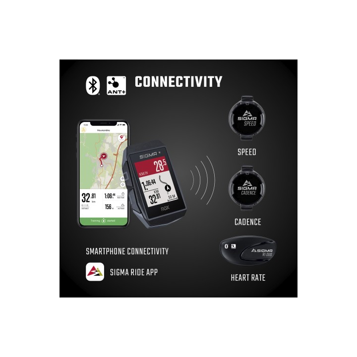 SIGMA ODOMETER AND CYCLOMETER ROX 11.1 EVO SENSOR SET