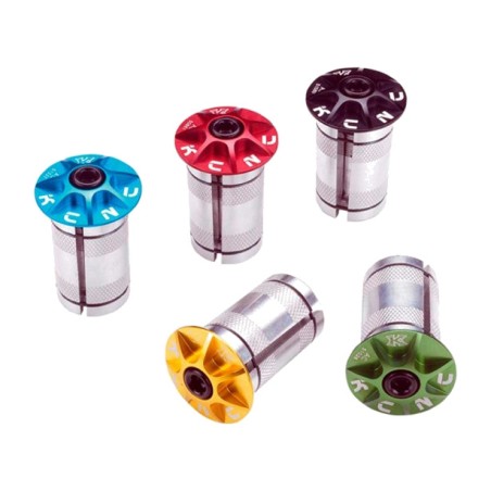 lenkkappe mit carbongabel-expanderspinne aheadset cap 1-1/8
