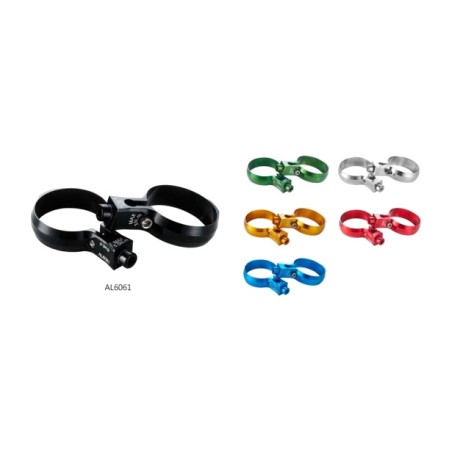 sadelklämma för flaskhållare. sc-15 al-6061 27 2 mm