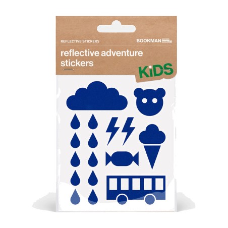kit reflective stickers for bicycle adventure