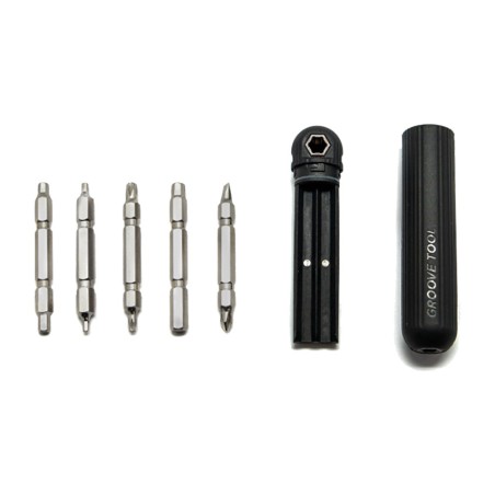 set oder kit mit 8 multitool-einheiten  slug plug groove tool