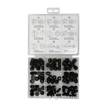 plug kit for frame with internal wiring
