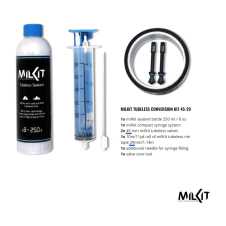 konverteringssats för att göra hjul tubeless conversion kit 29 45 tubeless