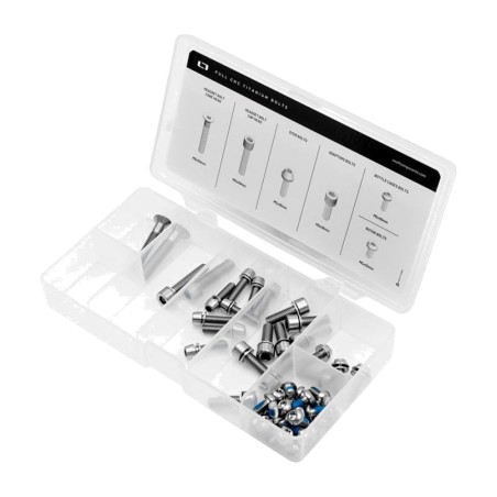 titanium fiets hardware kit