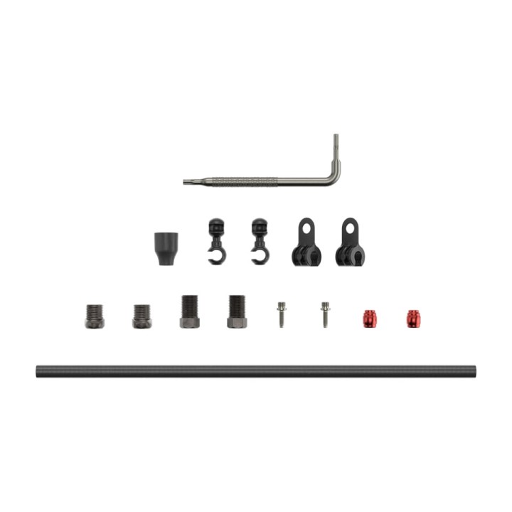 SRAM Hydraulic brake tube kit -BLK - FLAT MOUNT RED22