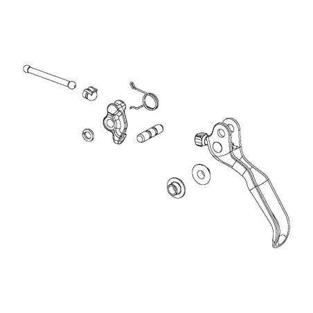 kit de schimb pârghie de frână g2 r