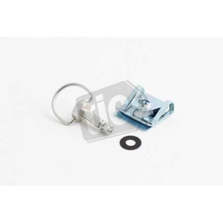 quick screw kit with clip clip ring m6x17mm