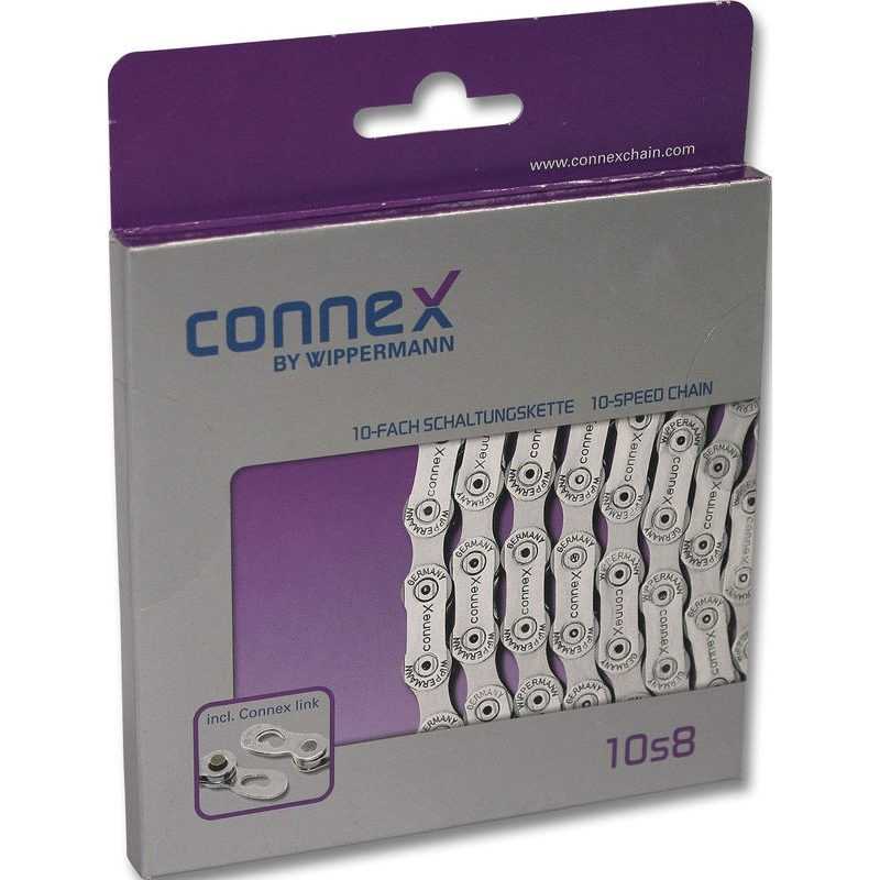 Silver german chain with quick-link  10s8 10v