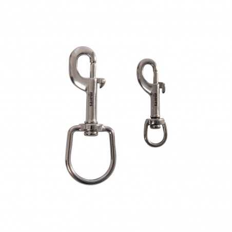 Carabiner with stainless steel ring  - XR Line