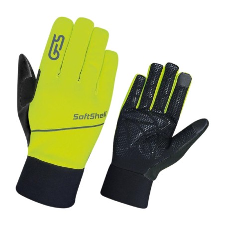 lange vintercykelhandsker softshell
