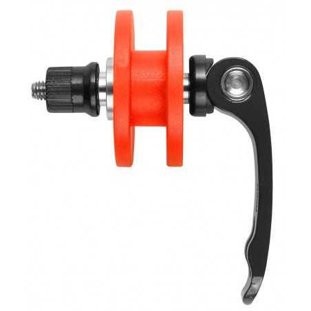 Close fast bike with bracket chains to repair or carry  . 9mm