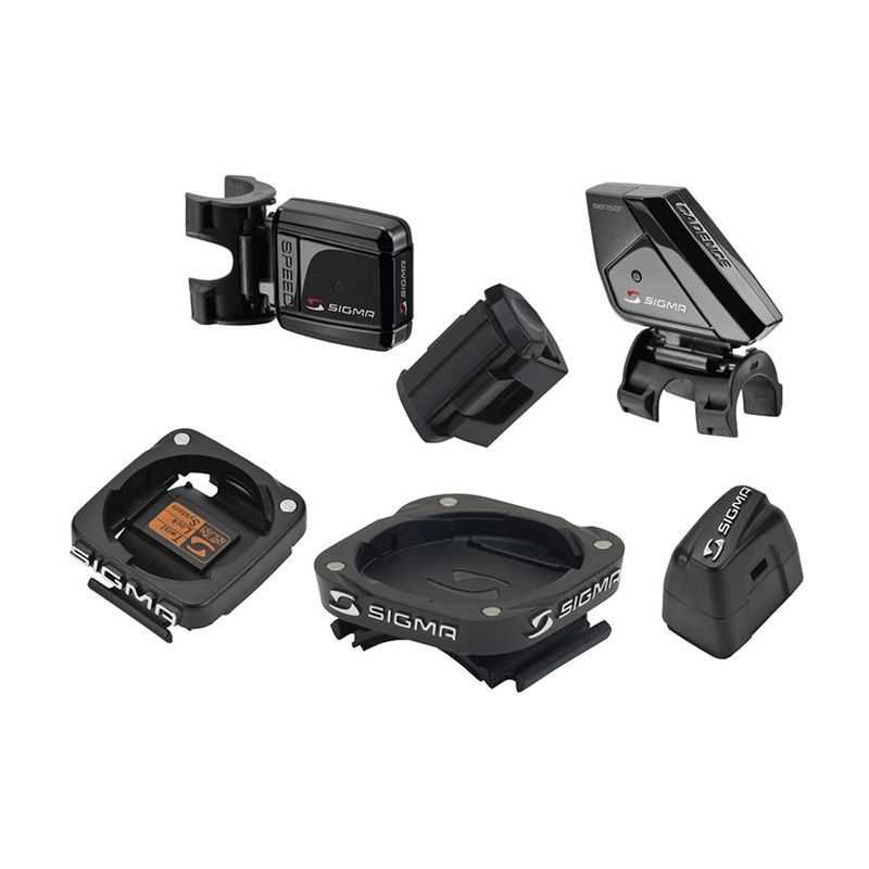 SIGMA Kit completo bici 2 - rox cadencia velocidad soporte Manillar imanes 32534