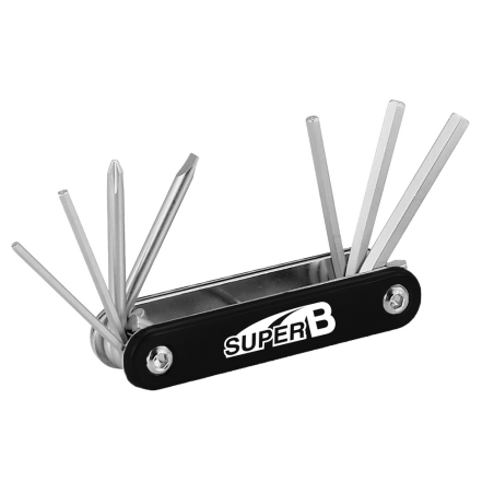 tool, wrench, multi-function, foldable, 7 functions, bicycle tb-9600