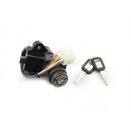 key ignition lock to replace bihr ignition switch - complete kit with steering lock and ignition keys