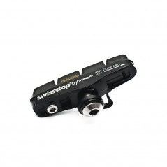 SWISSSTOP Kit 2 portazapatas freno flash pro negro carbono llanta 34630