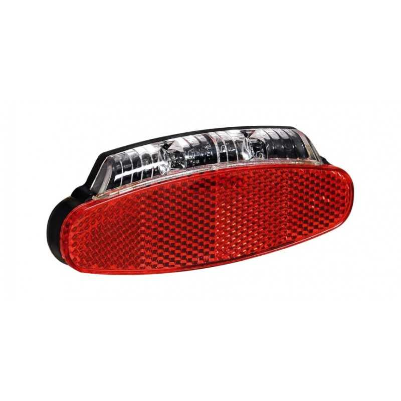 Rear light with 2 dynamo leds  BROADWAY