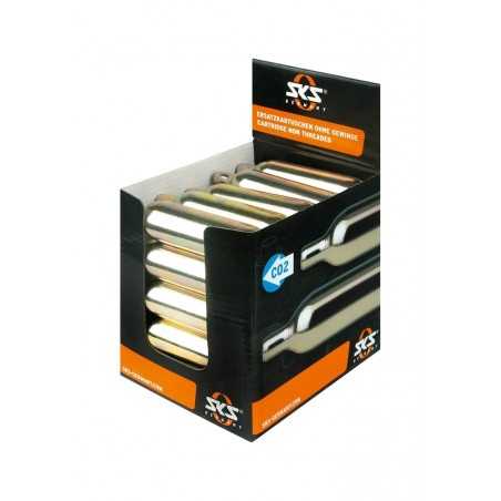 SKS Expositor 25 cartuchos CO2 sin rosca de aire 16G 711463
