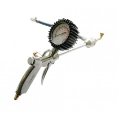 TIP-TOP Pistola para inflado de cubiertas con manometro FROM DV/SV/AV, TO 10BAR/145TPI 712239