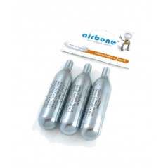 AIRBONE Blister 3 cartuchos con rosca de aire CO2 ZT-101 16G 715268