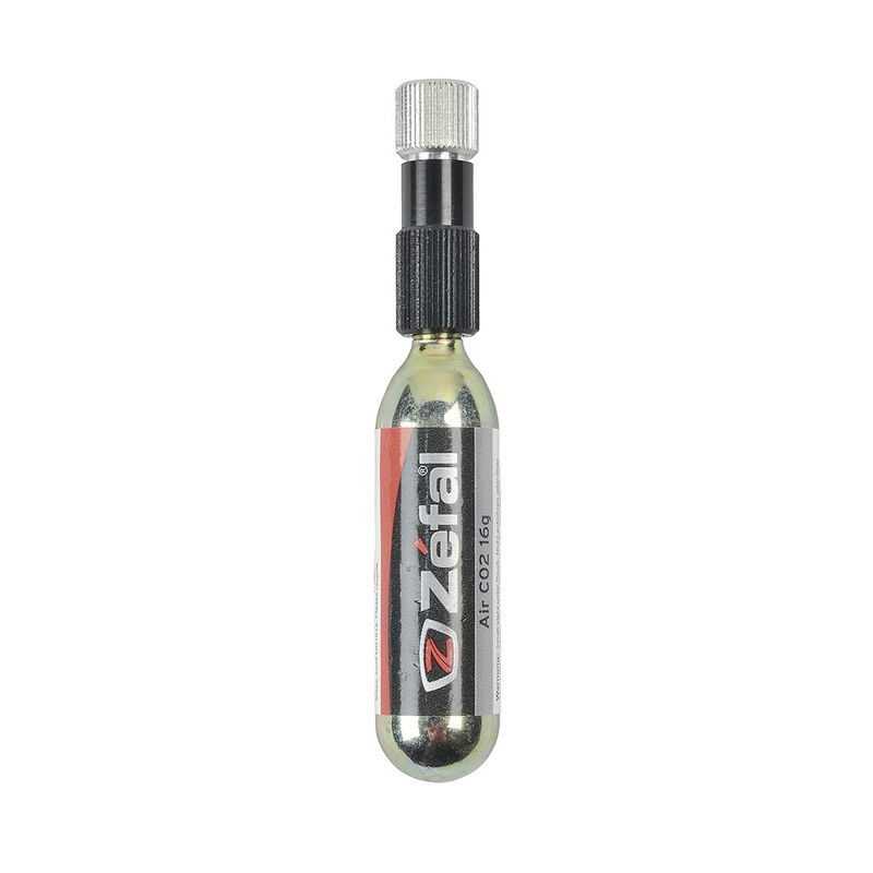 ZEFAL CO2 inflator with regulator and adapter for 16 gram cartridges 36280