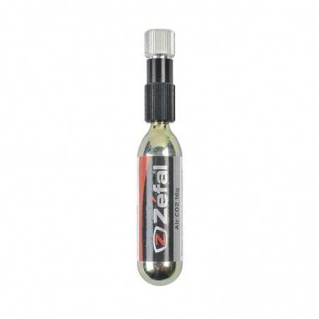 ZEFAL CO2 inflator with regulator and adapter for 16 gram cartridges 36280