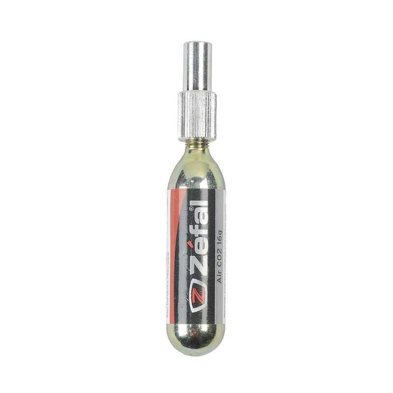 ZEFAL Adaptador de cartucho CO2 para Presta y Schrader, ligero fácil instalar 36281