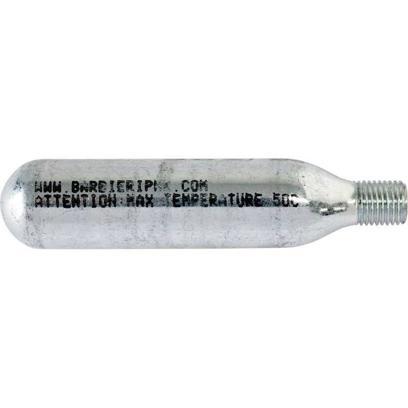 BARBIERI CO2 compressed air cartridge cylinder with 12 gr thread - Replacement for brand cartridges 36289