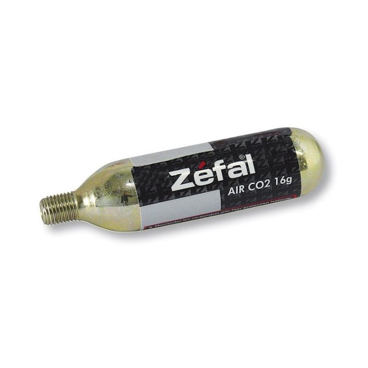 ZEFAL Bombona cartucho de aire comprimido CO2 16 gr para infladores - Recambio 36298