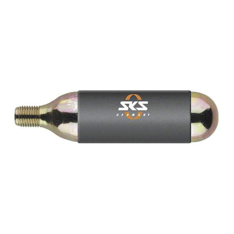 SKS CO2 compressed air cartridge cylinder with 24g thread - replacement 362A2