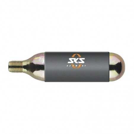 SKS Bombona cartucho aire comprimido CO2 con rosca 24g - Recambio de cartuchos 362A2