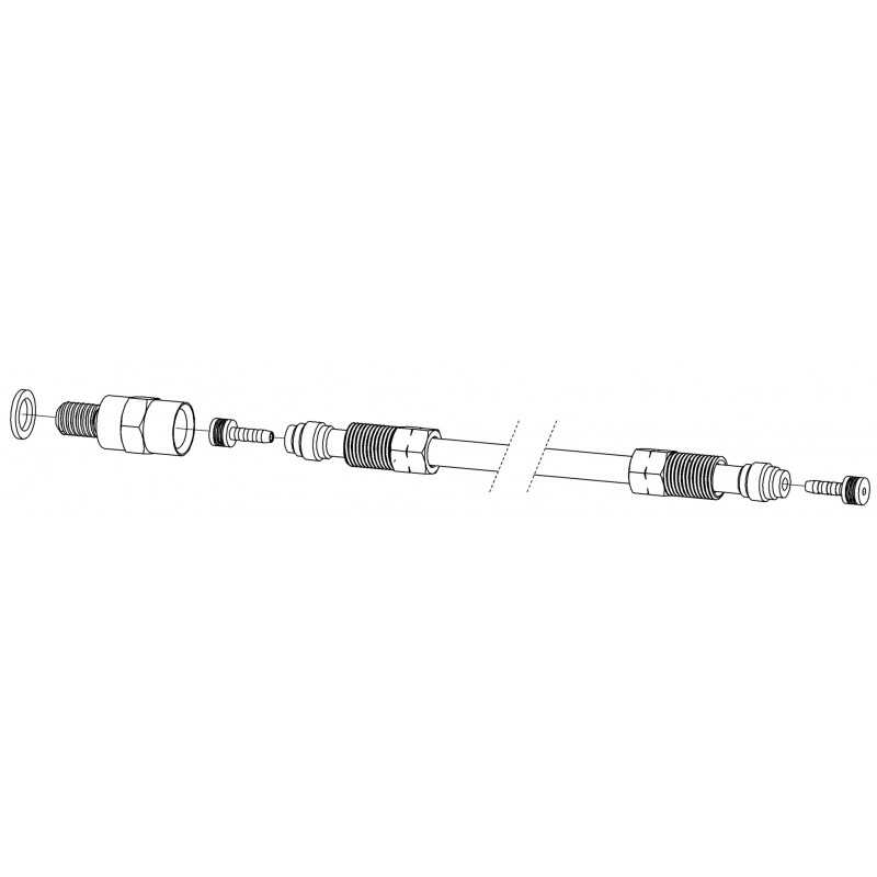 ALHONGA Kit Reparación Latiguillo Cable Freno Disco Hidráulico Avid - Accesorios de Tornillería y Adaptadores para MTB Bicicleta