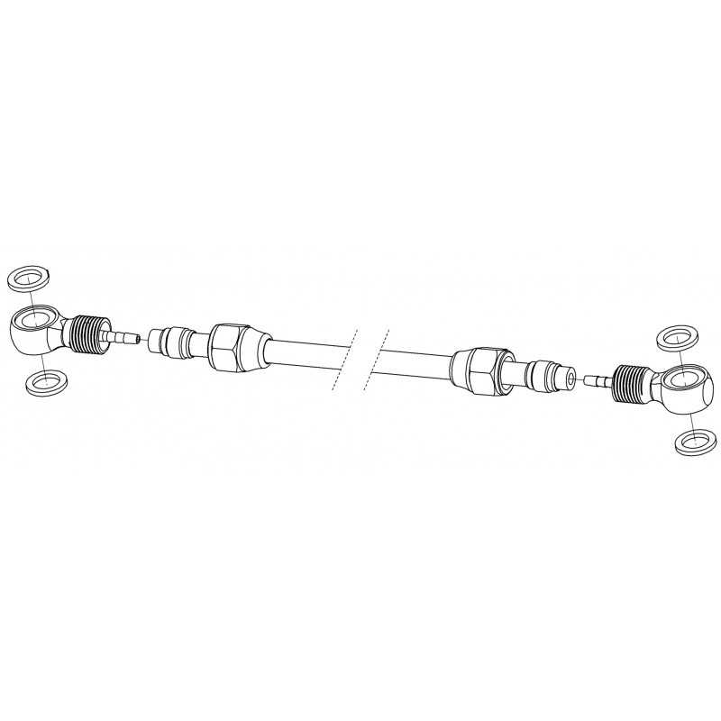 ALHONGA Kit reparación de latiguillo freno disco hidráulico Formula - Incluye Tornillería, Tornillos Banjo, Arandelas, Tuercas y
