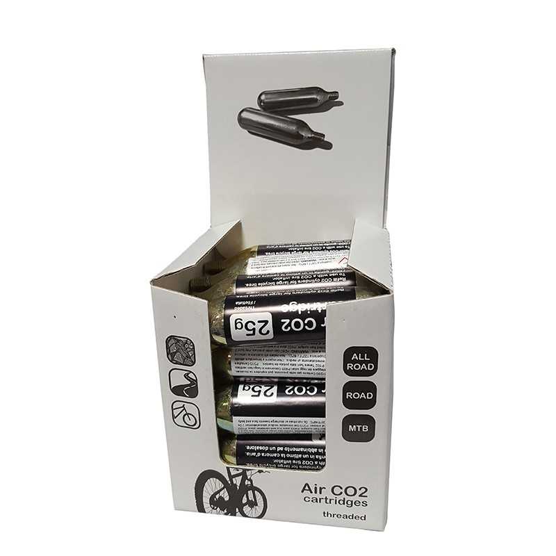 BICISUPPORT Bote contenedor cartuchos aire CO2 25G C02 20U 362991