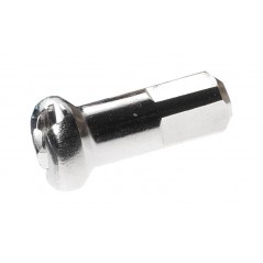 DT SWISS Caja de 100 cabecillas tuerca radio laton niquelado redondo M2 716425VAR