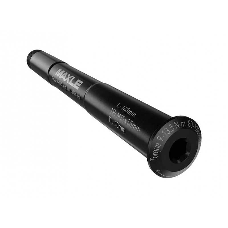 SRAM Eje pasante delantero carretera con rosca MAXLE STEALTH 12X100 L118.5 TL9 M12X1.5 103451