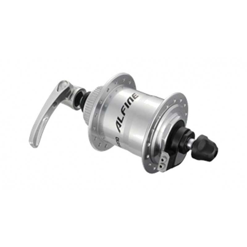 SHIMANO Buje delantero dinamo blocaje rapido 100MM DH S701 145369