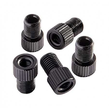 ZEFAL Adaptador de válvula para bicicletas - RACOR PRESTA/STANDARD (paquete 10 unidades) 704335
