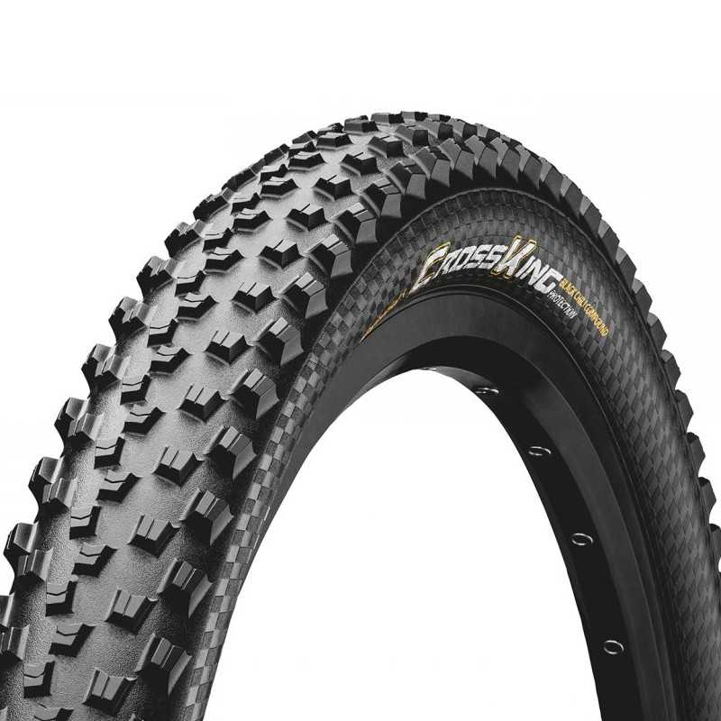 Folding tire for bicycle  CROSS KING 27.5x2.80 PROTECTION BLACKCHILI TUBELESS 70