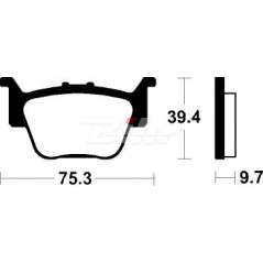 BENDIX Pastillas freno sinterizadas Off Road standard MO313